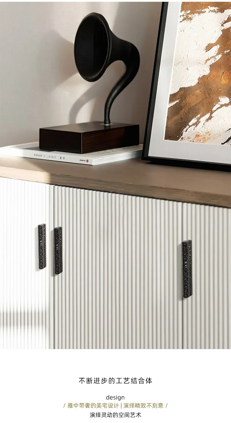 YUTOKO Möbelgriffe, moderne, gehämmerte, glänzende Goldgriffe für Schränke, Kleiderschränke, Kommoden, Schuhschränke, Schubladen, Schrankknöpfe, Türgriffe – Detail 11