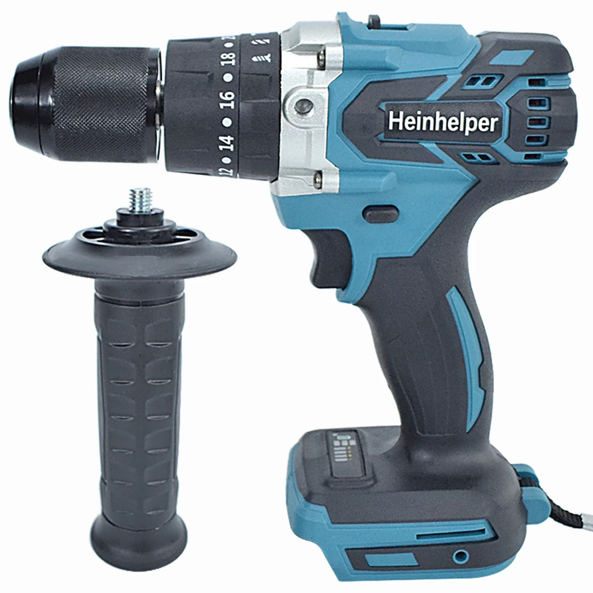 Electric drill brushless cordless impact drill electric screwdriver 3 in 1 13mm 20 + 3 torque for Makita battery 18V