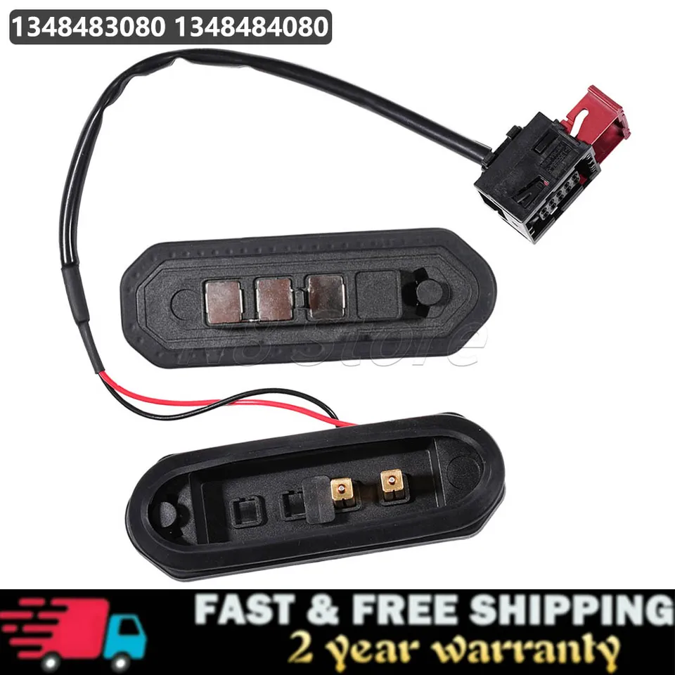 Interruttore Contatto Porta Scorrevole Per Fiat Ducato, Citroen Jumper, Peugeot Boxer (2006-2022) - Ricambio Compatibile 1348483080/4080