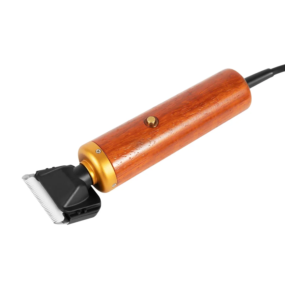 Professional Sheep Shears Wooden Handle Low Noise Clippers