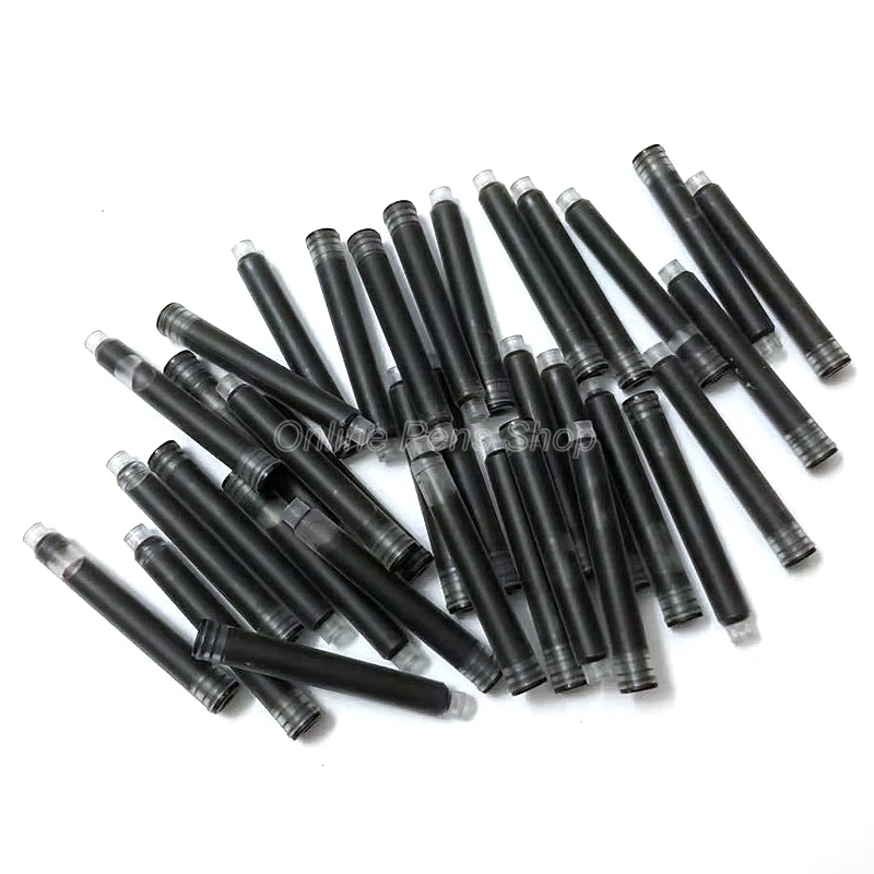 

Горячая Распродажа 30 X Jinhao 2,6 мм контейнер для чернил картриджи для перьевой ручки для Jinhao Duke Baoer Fuliwen письменные аксессуары