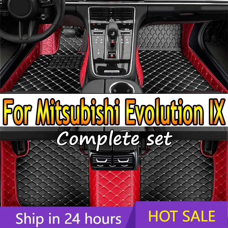 

Автомобильные коврики для Mitsubishi Lancer Evolution IX RS GSR 2006 ~ 2007, водонепроницаемый коврик, автомобильный напольный коврик, Alfombrillas Coche, автомобильные аксессуары