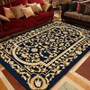 American Style Retro Persian Carpet Home Bedroom Luxury Decoration Non-slip Rugs Living Room Sofa Coffee Table Side Washable Mat 2