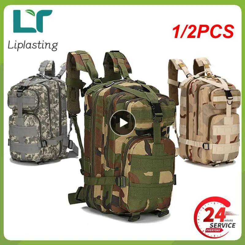 

Водонепроницаемый нейлоновый рюкзак 1000D, уличные военные рюкзаки, тактический ранец для походов, рыбалки, охоты, 1/2 шт.