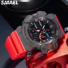 SMAEL 8043 Waterproof Multi functional Electronic Watch Dual Display Alarm Leisure Outdoor Men's Watch Outdoor 5
