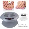 Hot & Cold Air Nail Dryer Manicure Cleaner Warm Cool Blower Nail Polish Drying Fan 400W Smart Sensor Salon Nail Art Equipment 1