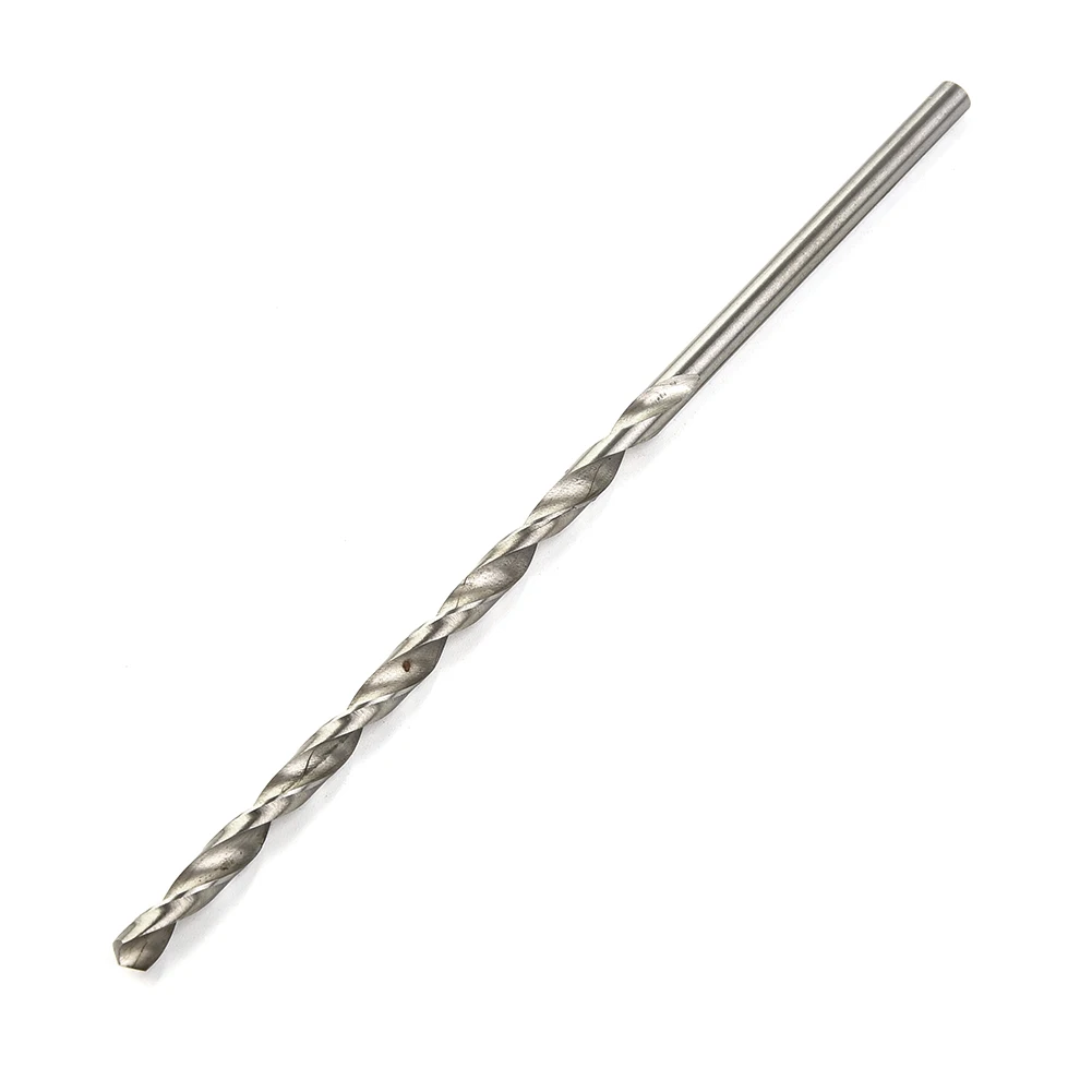 Drill Bit Set 2mm 3mm 4mm 5mm 6mm Diameter 160-300mm Extra Long HSS Straight Shank Auger-Twist