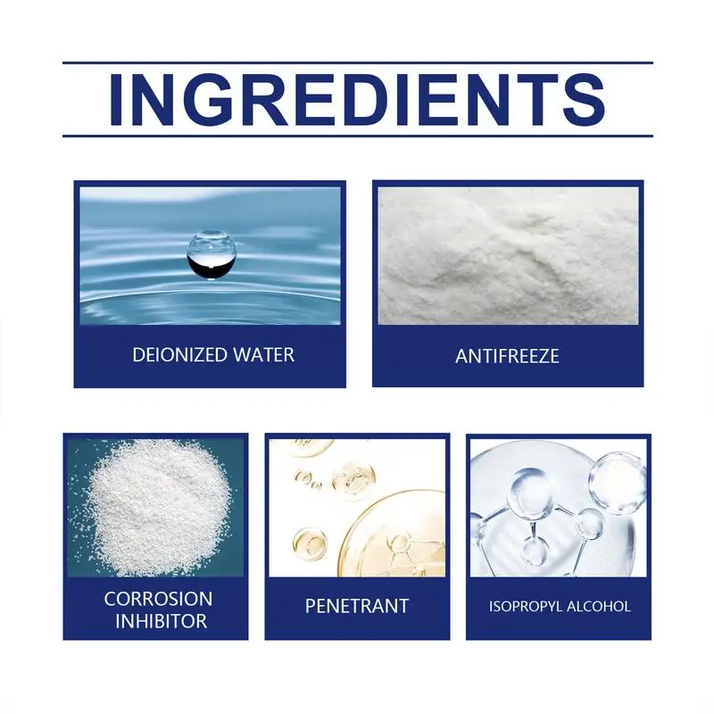 Windshield Ice Melt Spray Car Deicer Windshield Defroster Spray De-Icer Frost Remover Ice Melt Fast Acting Melts