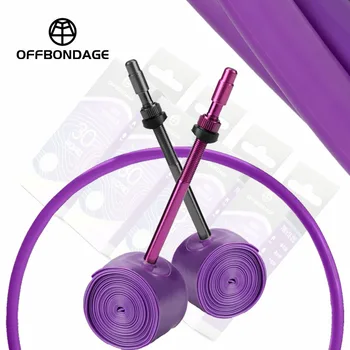 Camera d'aria per bici OFFBONDAGE in TPU F/V per pneumatici da strada 45mm 65mm 85mm, ultraleggera e resistente, accessori per biciclette