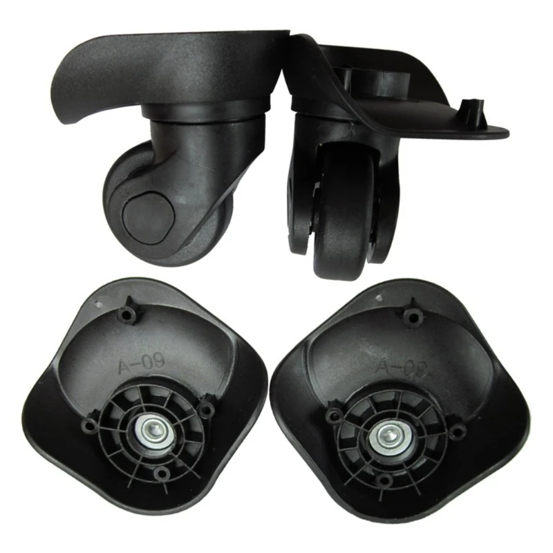 Luaggage Replacement Wheel A09 Wheel Repair Kits Left & Right Swivel Convenient Trolley Case Luggage Caster