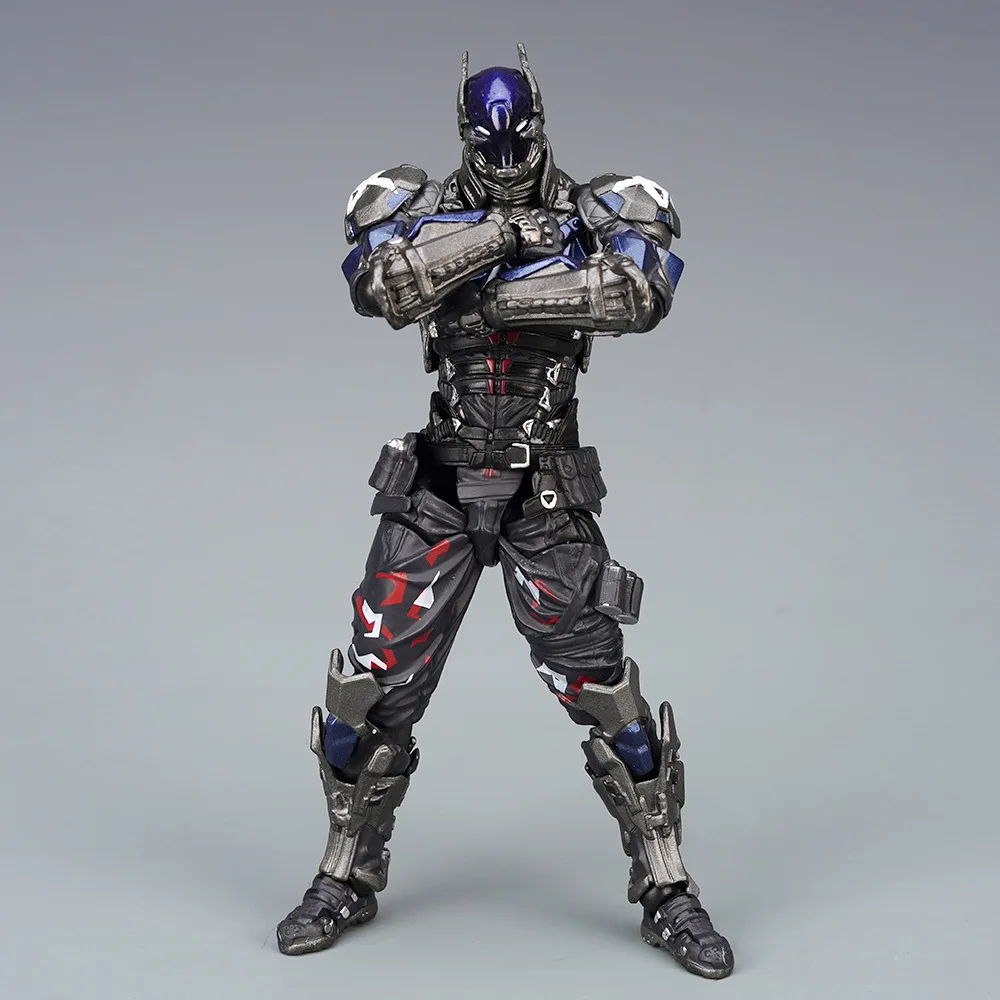 

17cm Action Figure Amazing Yamaguchi Doll Batman Arkham Knight Pvc Bat Collection Movable Dc Batman Figurine Model Toys Gifts