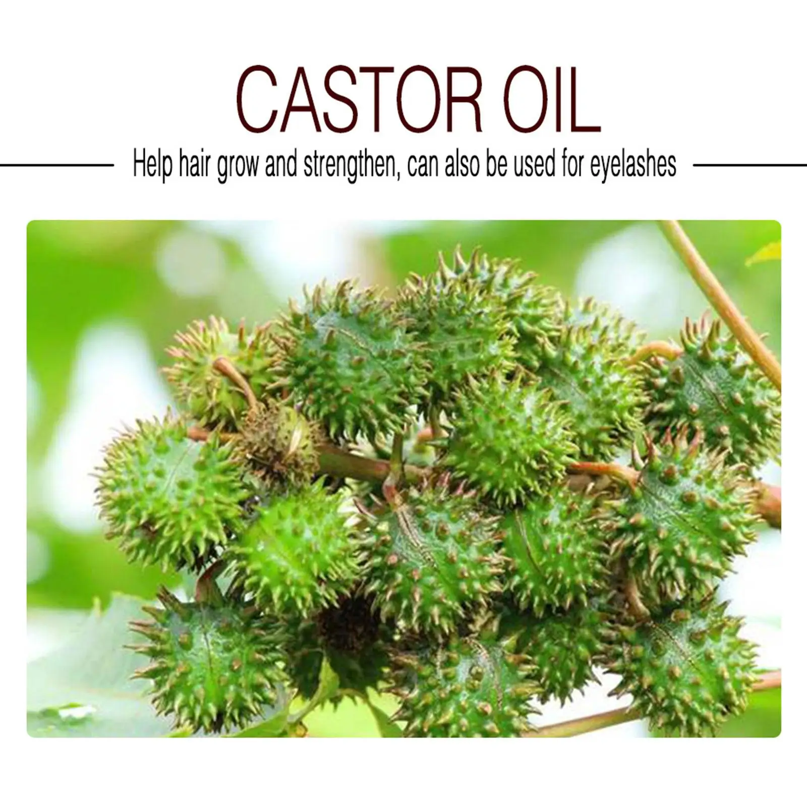 Рисунок 5 - Чистое и касторовое масло для роста волос