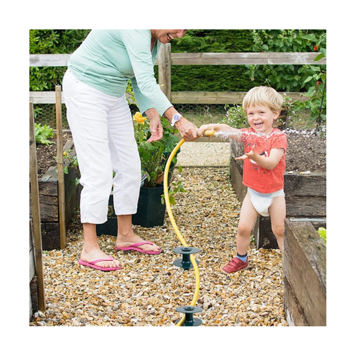 Garden Hose Douching