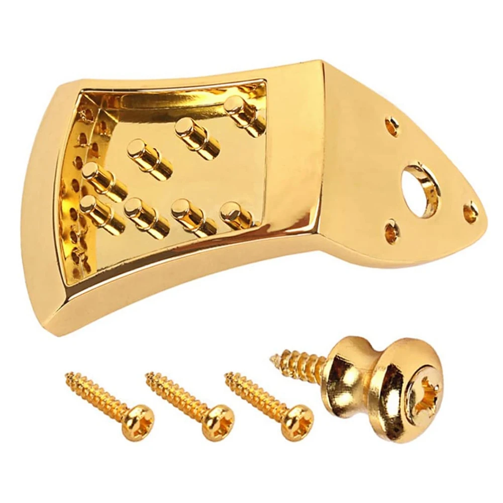 

1 Set Mandolin Tailpiece Metal e Mandolin Tailpiece Mandolin Parts Golden