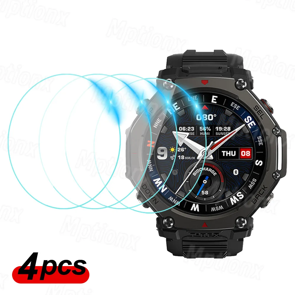Gehärtetes Glas für Huami Amazfit T-Rex 3Pro Smartwatch Displayschutzfolie Anti-Kratz-Folie für Amazfit T-Rex3 Pro Zubehör – Detail 9