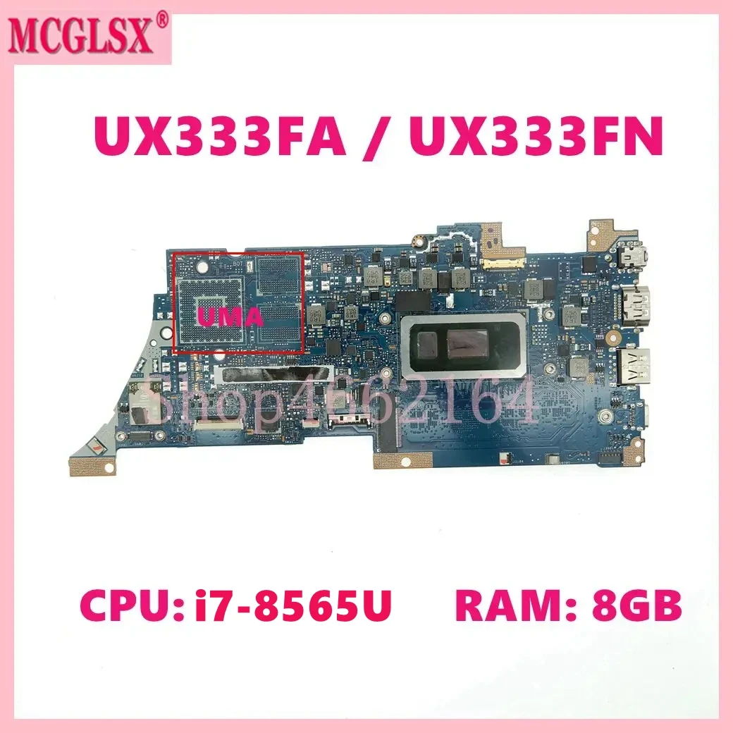 UX333FA-with-i7-8565U-CPU-8GB-RAM-Mainboard-For-ASUS-ZenBook-13-UX333F ...