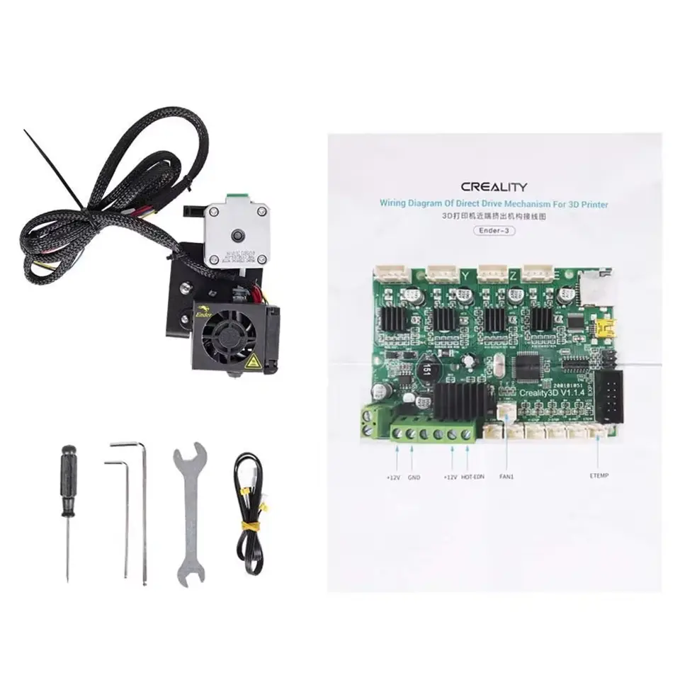 Creality Ender 3 Direct Drive Extruder Upgrade kit with 42-40 Exturder Motor Full Assembled Hotend Kit for Ender-3 Ender-3S/Pro image 7
