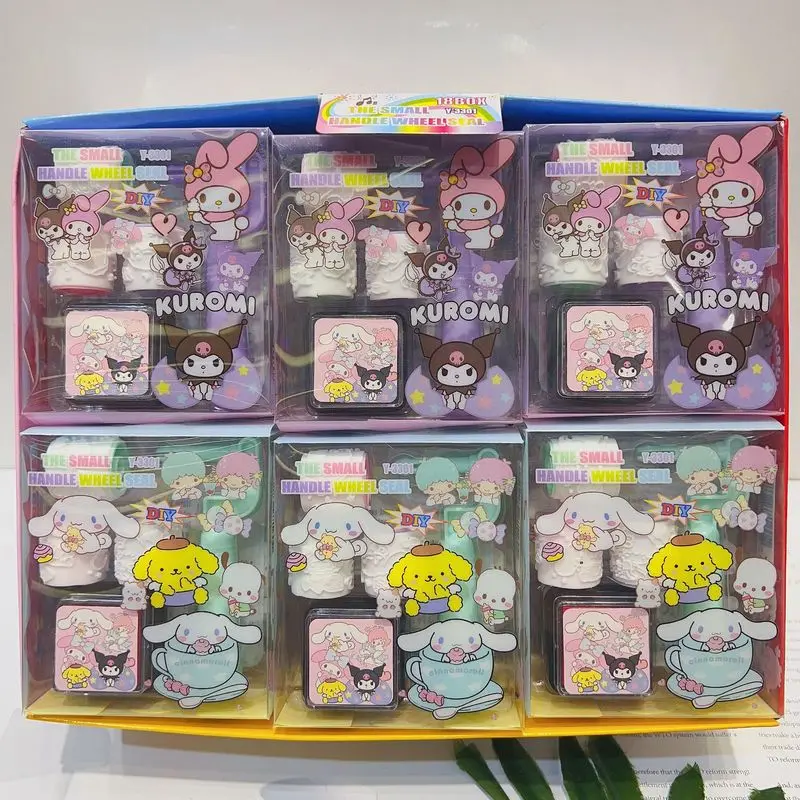SanrioHelloKittyKuromiCinnamorollRollerStampHandbooksDiyAnime