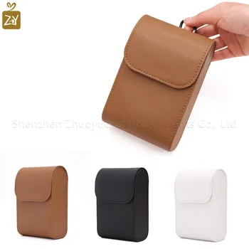 Universal Golf Rangefinder Leather Pouch Laser Rangefinder Belt Waist Pack Golf Ball Storage Bag 1