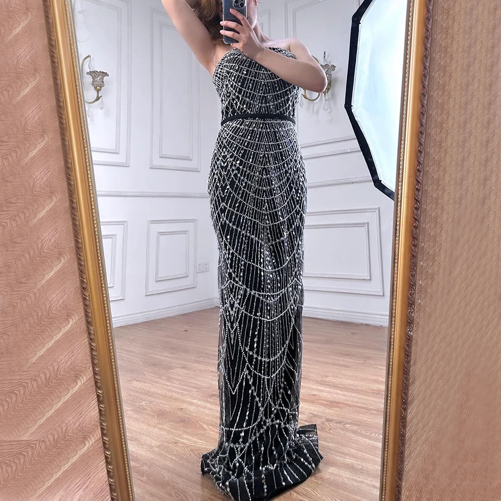 S5e000f8beeb549c589f57f0067ba9d6e9 Arabic Nude Mermaid Long Cape Sleeves Luxury Evening Dresses Gowns For Women Wedding Party Mallzona