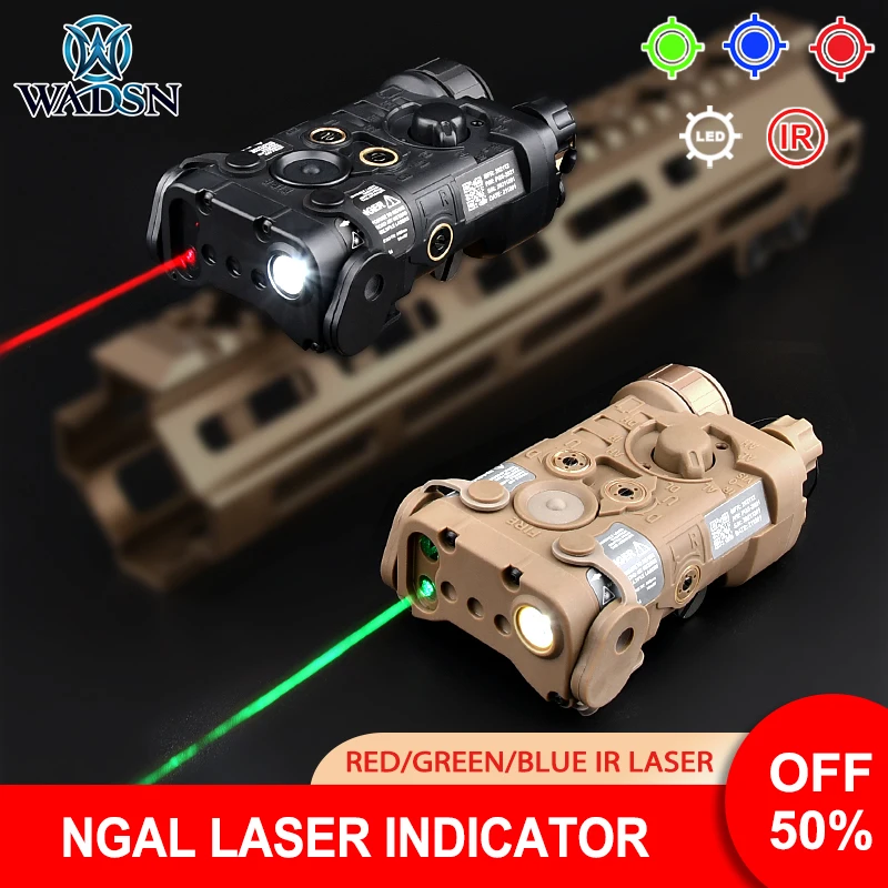 WADSN Airsoft NGAL Laser Elements Mini Version Red Green Blue Aiming