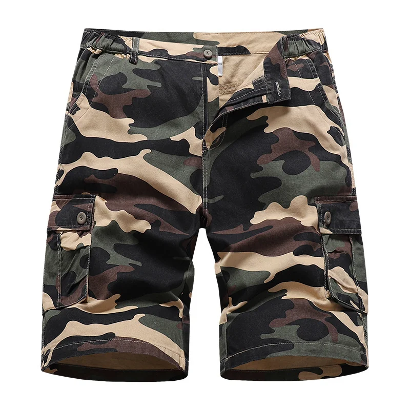 

Fashion Clothing Men Cargo Shorts Summer Short Pants Man Camouflage Size 30-42