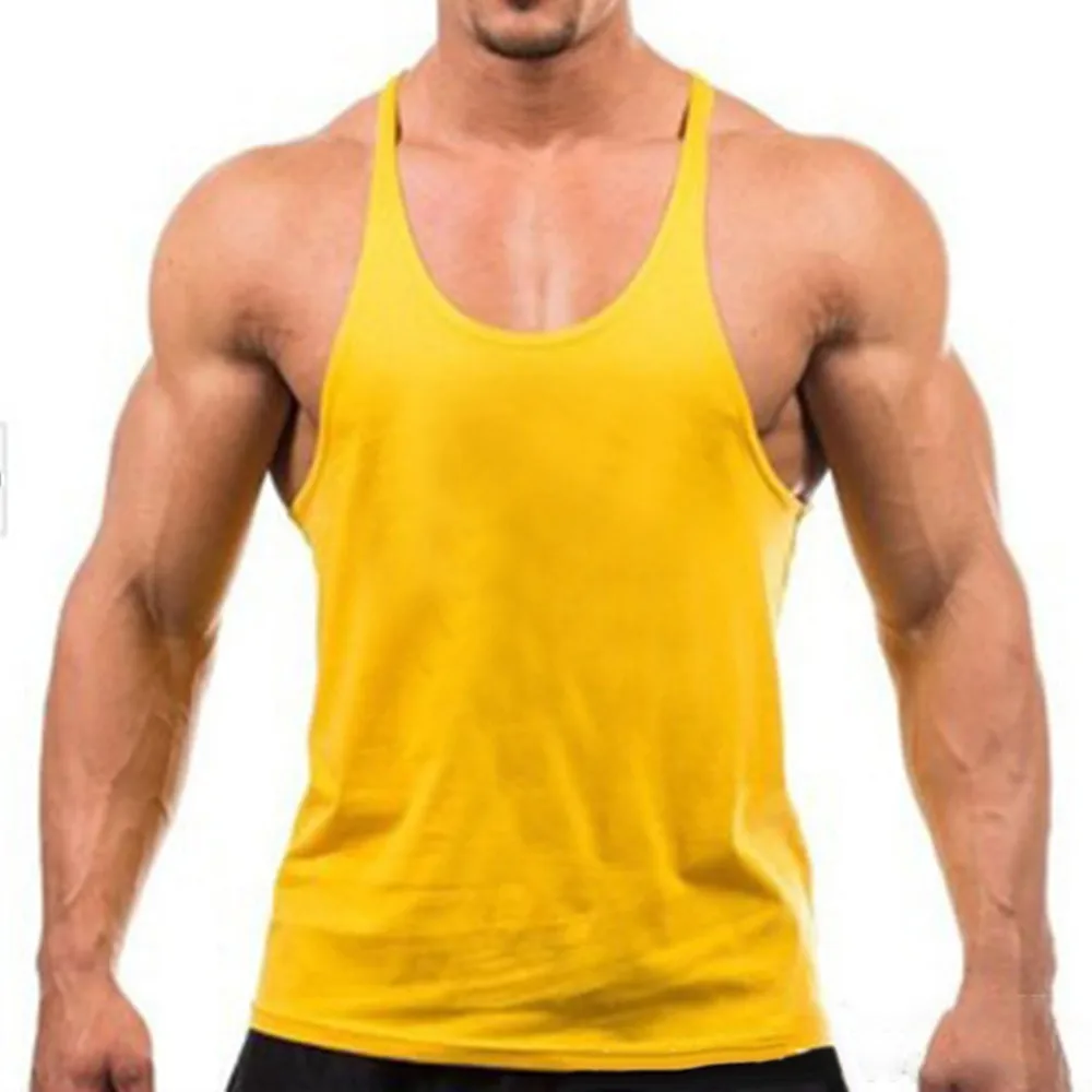 Description Picture 6 of itemMen Fashion Tank Top Vest Male Gym Bodybuilding Sport Sleeveless Singlet Vest Bodybuilding Fitness Muscle Vest Sleeveless Shirt