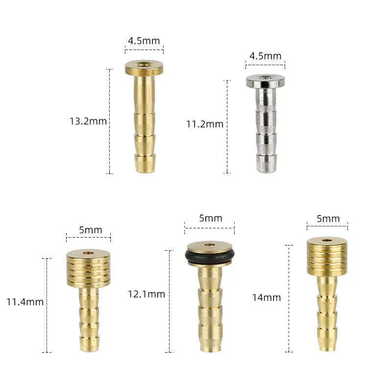 Bicycle Brake Copper Olive Insert Kit 5/10pcs For Shimano BH59/BH90 Sram Magura Tektro Hydraulic Disc Brake Hose