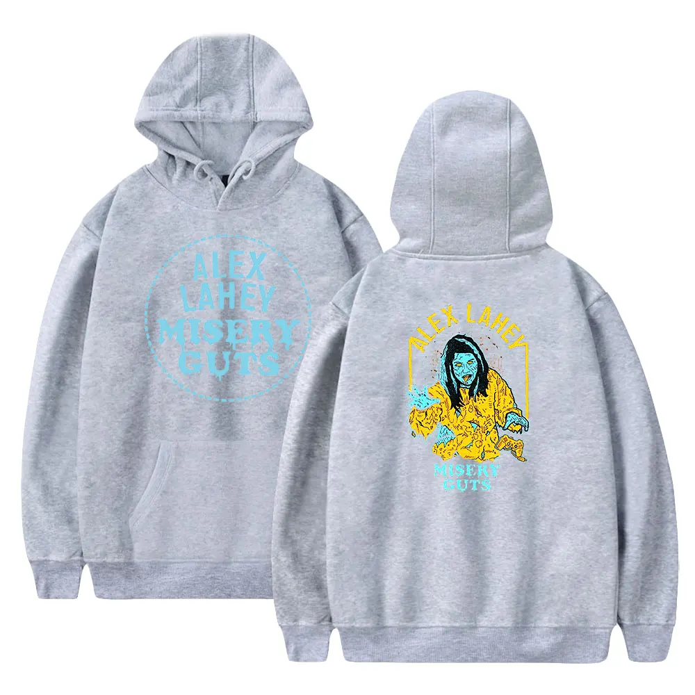 ALEX LAHEY ZOMBIE Hoodies, moletom estampado com capuz, pulôveres manga comprida, estilo casual