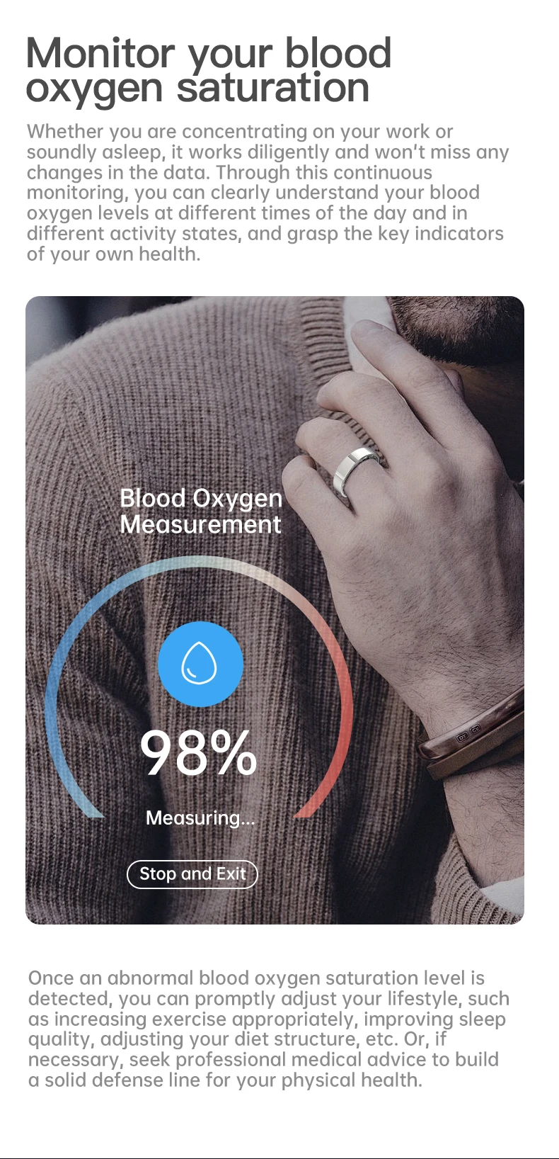 SIMSONLAB 2025 Smart Ring Bluetooth Call Heart Rate Blood Pressure Monitor 5ATM Waterproof Health Ring Men Women For Xiaomi Gift 12 S5e0042cdcdfe4605acf6189c0d0b24f0q