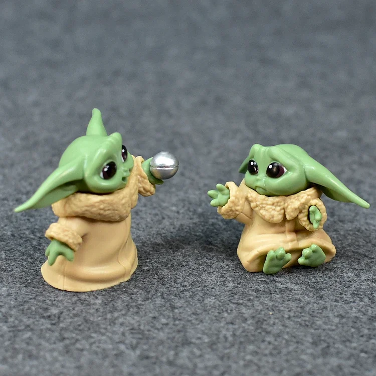 Unisex Star Wars Grogu action figures for Christmas