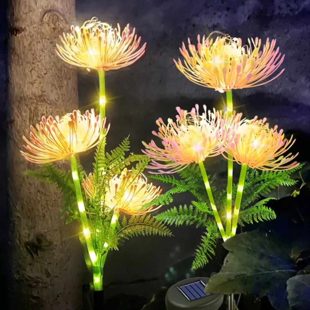 

LED Solar Simulation Flower Solar LED Light Fairy Light Garden Yard Lawn Night Lamp Landscape Light Garden Home Decoration