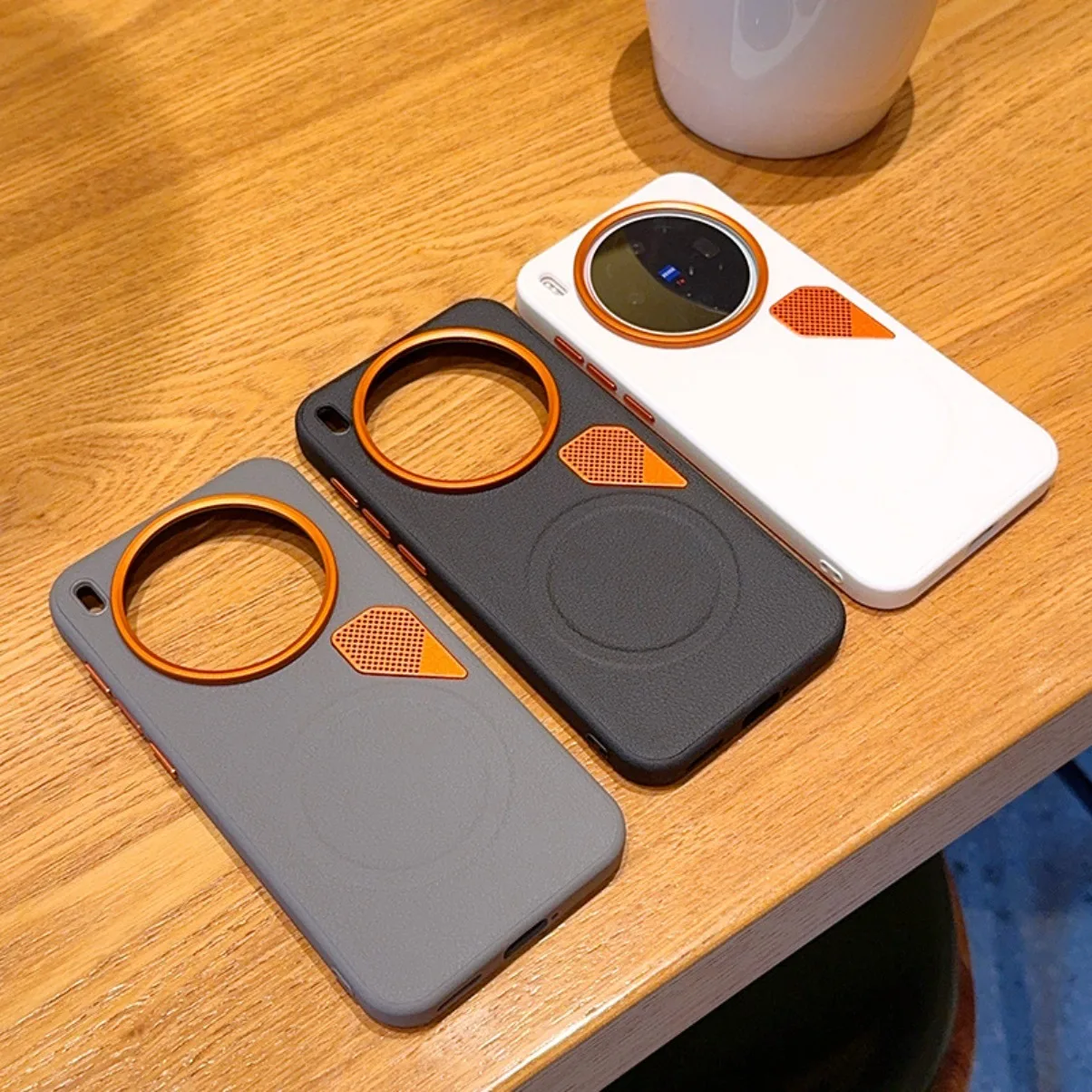 Premium PU Leather Magnetic Phone Case
