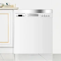 Free Complicated Installation Industrial Full-Automatic Uncovering Dishwasher 1