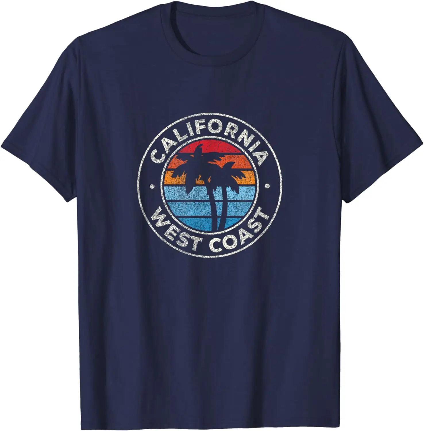 

California CA Vintage Graphic Retro 70s T-Shirt