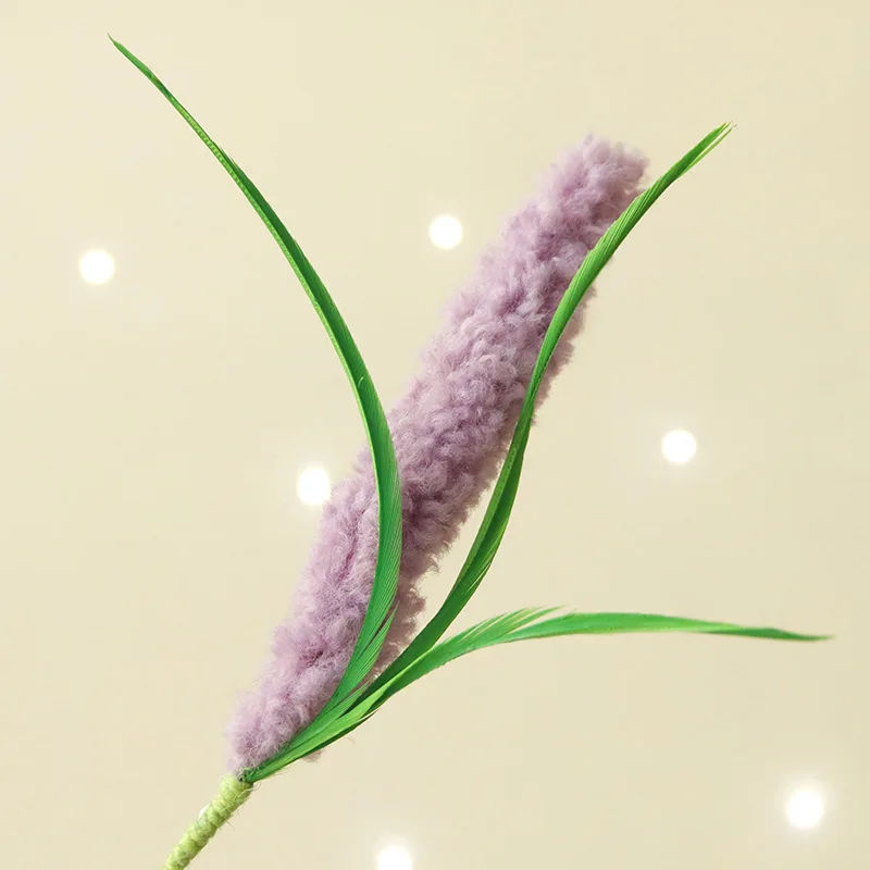 Cat Teaser Toy lavender Interactive Kitten Toy Playing Cat Stick Scratch Rope Toys Cat Accessories 6