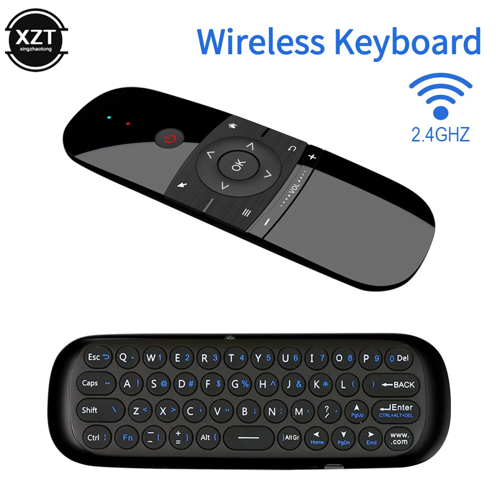 Wechip W1 Air Mouse 2.4G Wireless Keyboard Remote Control IR Remote