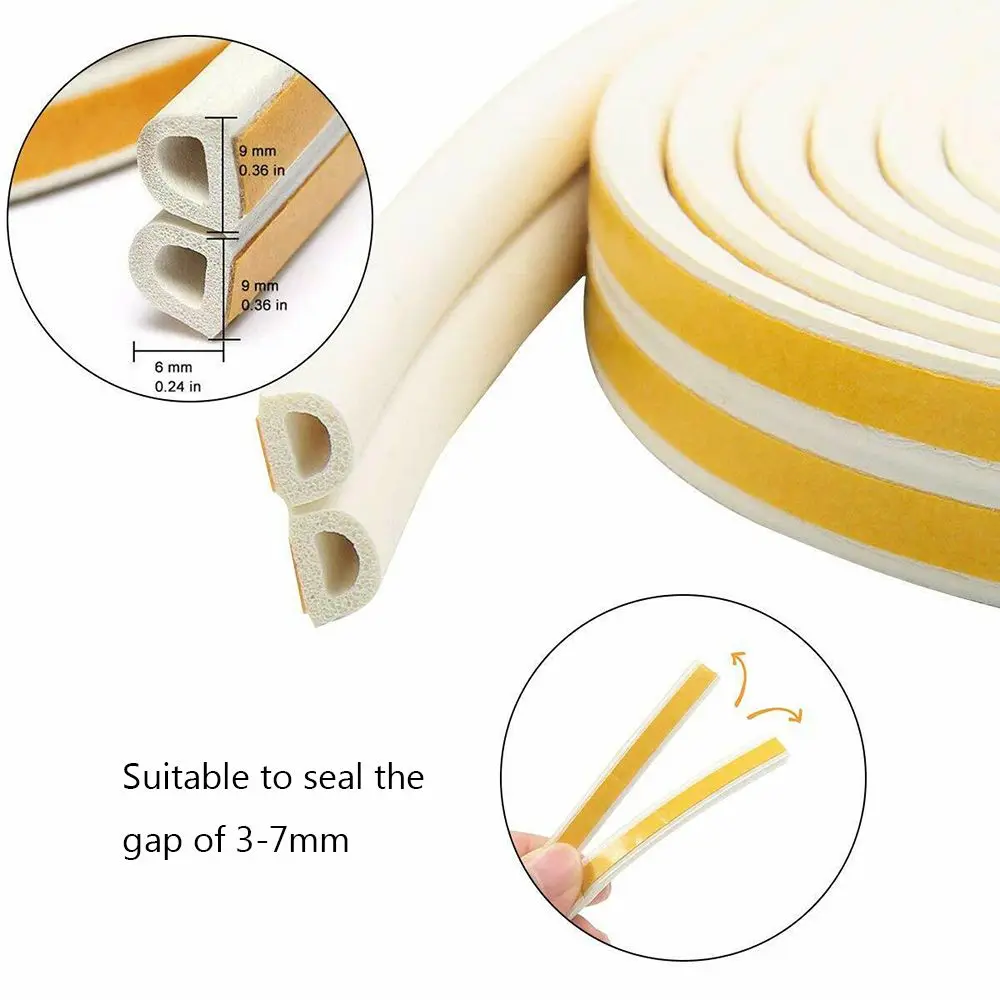 Rubber Anti Collision Foam Window Door Seal Strip