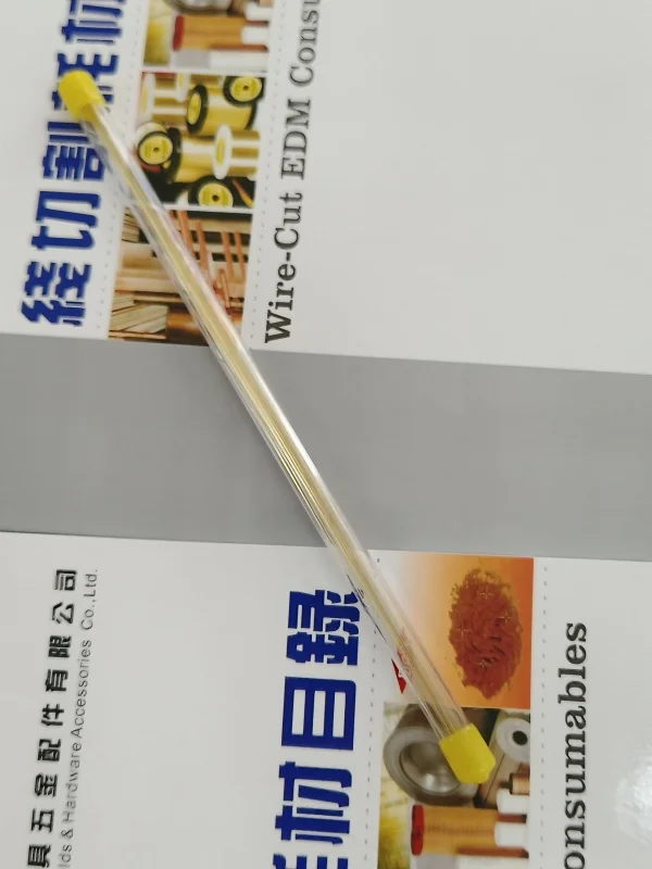 Brass Pipe Electrode 0.20*200 single hole brass electrode tube 0.2*200 for EDM drilling machine