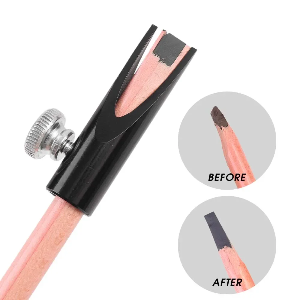 New Design Microblading Eyebrow Pencil Sharpening Tip Thin Sharpener for Semi-Permanent Brow Makeup Profiler Pen Make Up Tools 3