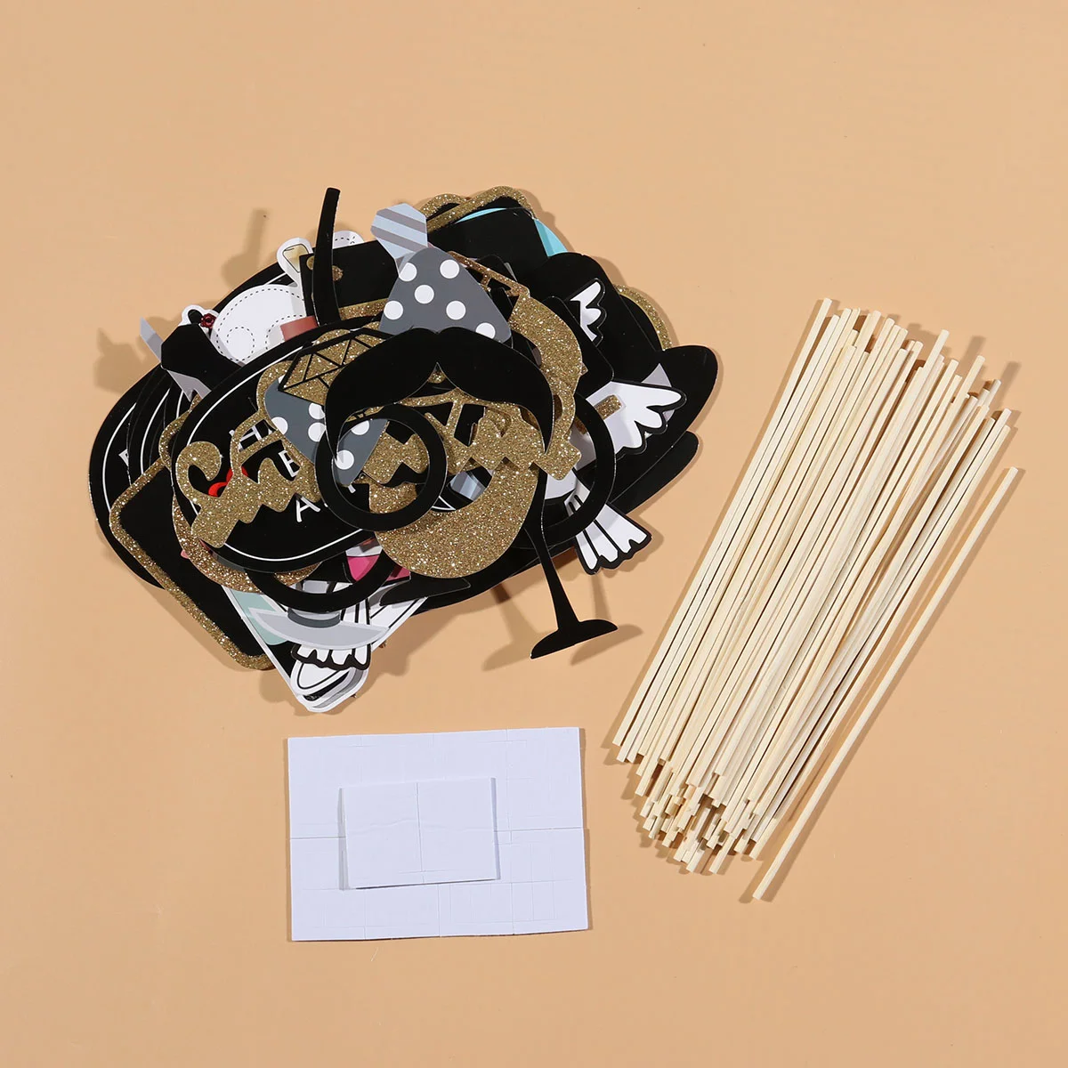 

Wedding Party Photobooth Props Beard Lips Mr Mrs Just Married Wedding Party Decorations Camera Photo Booth Props