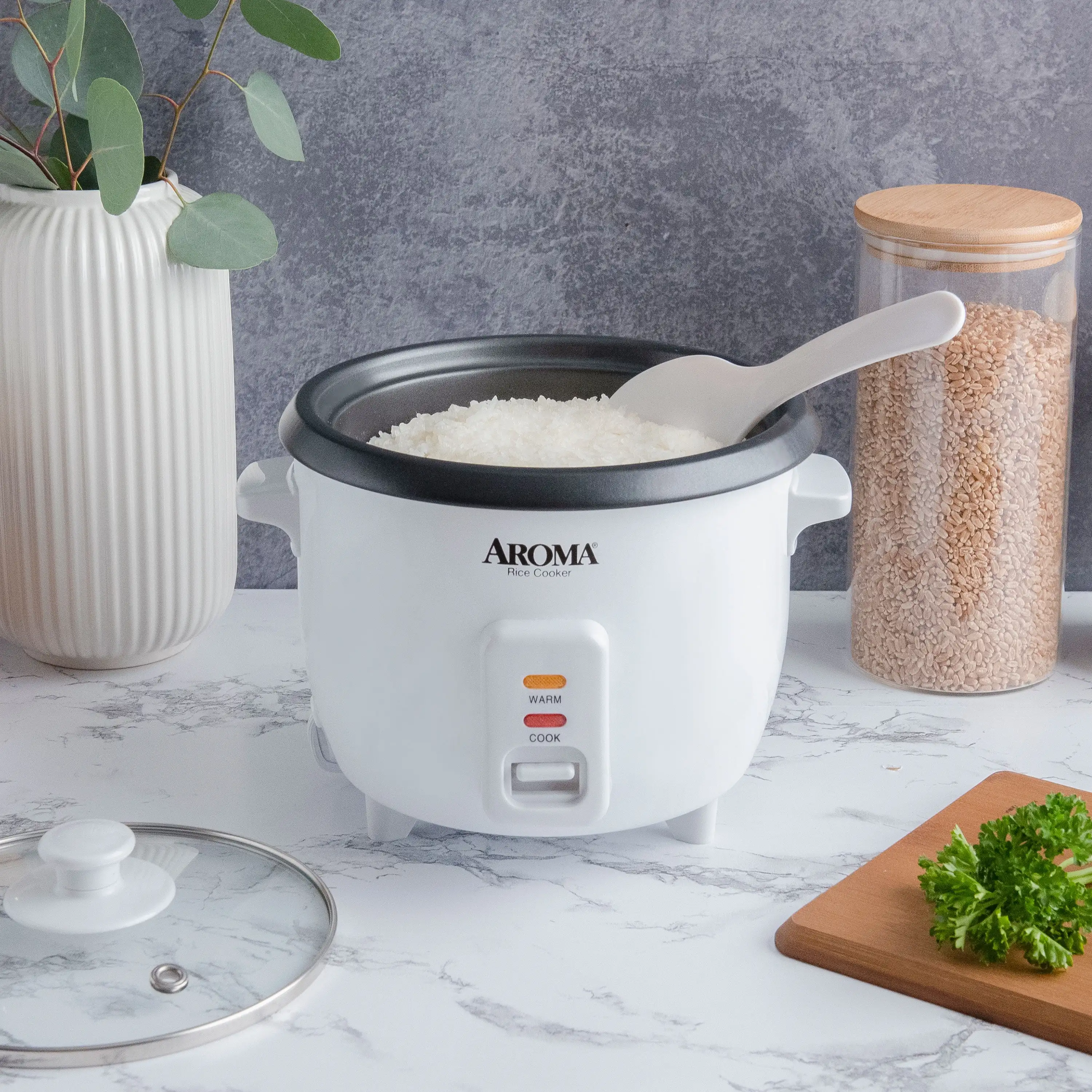 Aroma 6-Cup 1.5Qt. Non-Stick Rice Cooker