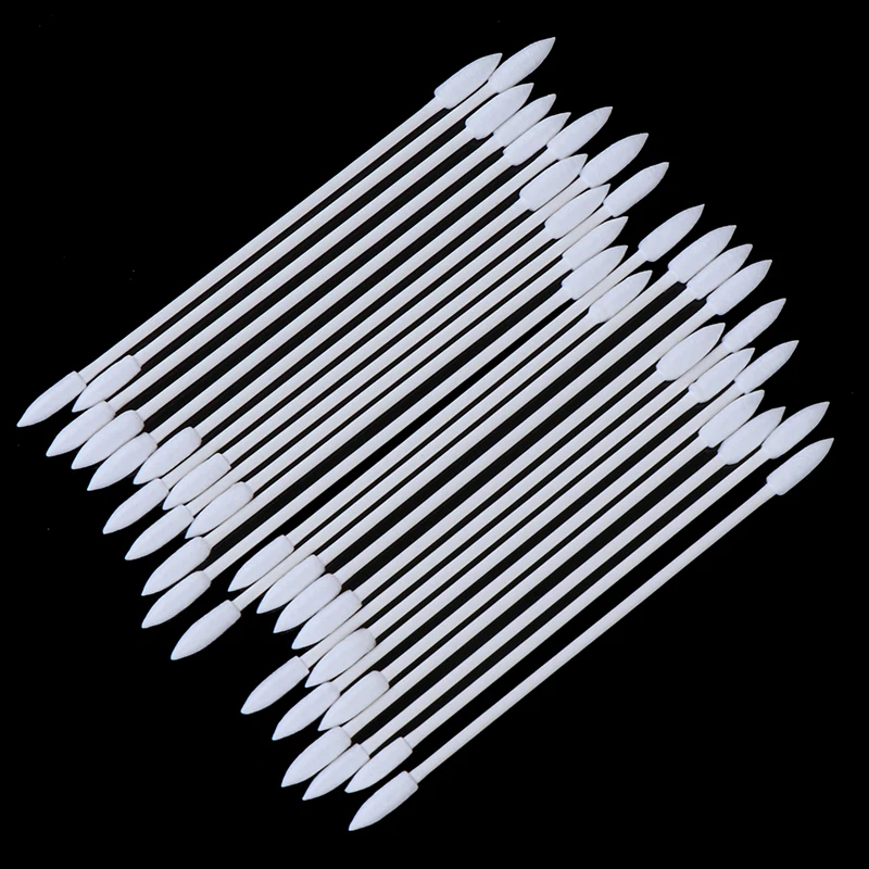 Cotton Swabs 50/100 Pcs Dust Free Disposable Cleaning Swab For AirPods Earphone Headphone Phone Charge Port Accessories