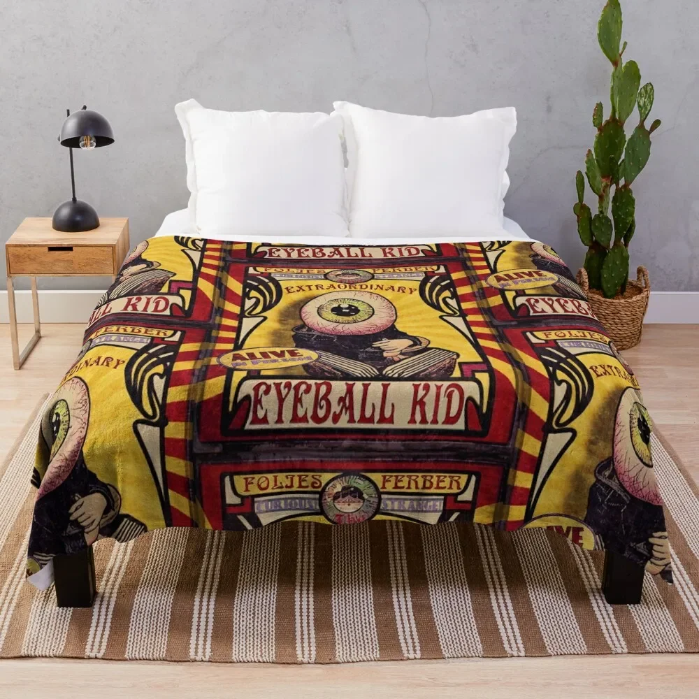 Lo Straordinario Bulbo Oculare Kid: Sideshow Poster Coperta Da Tiro Coperte Pesanti Calde