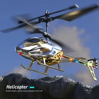 3.5 Pass Remote Control Airplane USB Charging Helicopter with LED Light Wireless RC Aircraft Birthday Toy Children Birthday Gift 2