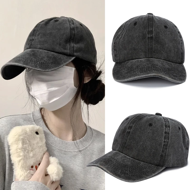 Personalized Vintage Distressed Washed Cotton Dad Hats For Men Women With Name Letter Print Embroidered Baseball Cap Custom Logo