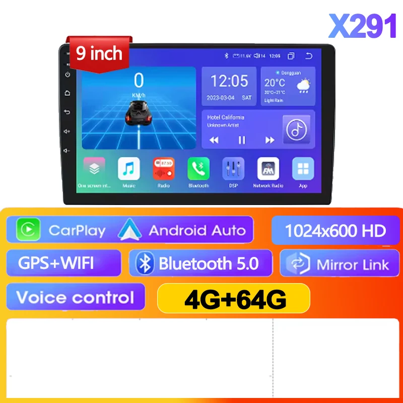 9Inch 4-64GB