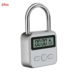 Versatile Waterproof USB Rechargeable Smart Timer Padlock (1Pcs)