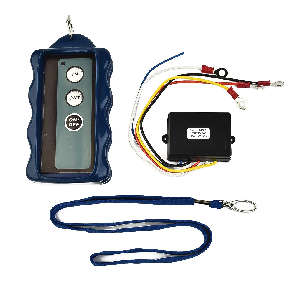 Wireless Winch Remote Control Handset Switch Kit 9-30V for Jeep ATV Truck Automobiles Accessories Switch Controller Winch Remote Control Winch Switch Controller