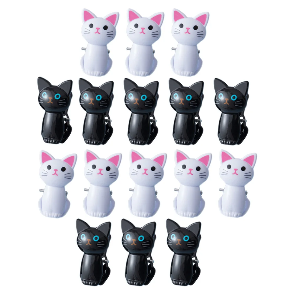 

16pcs Windproof Towel Clips Plastic Cartoon Clips Anti-skid Clothes Clips Anti-slip Quilt Clips